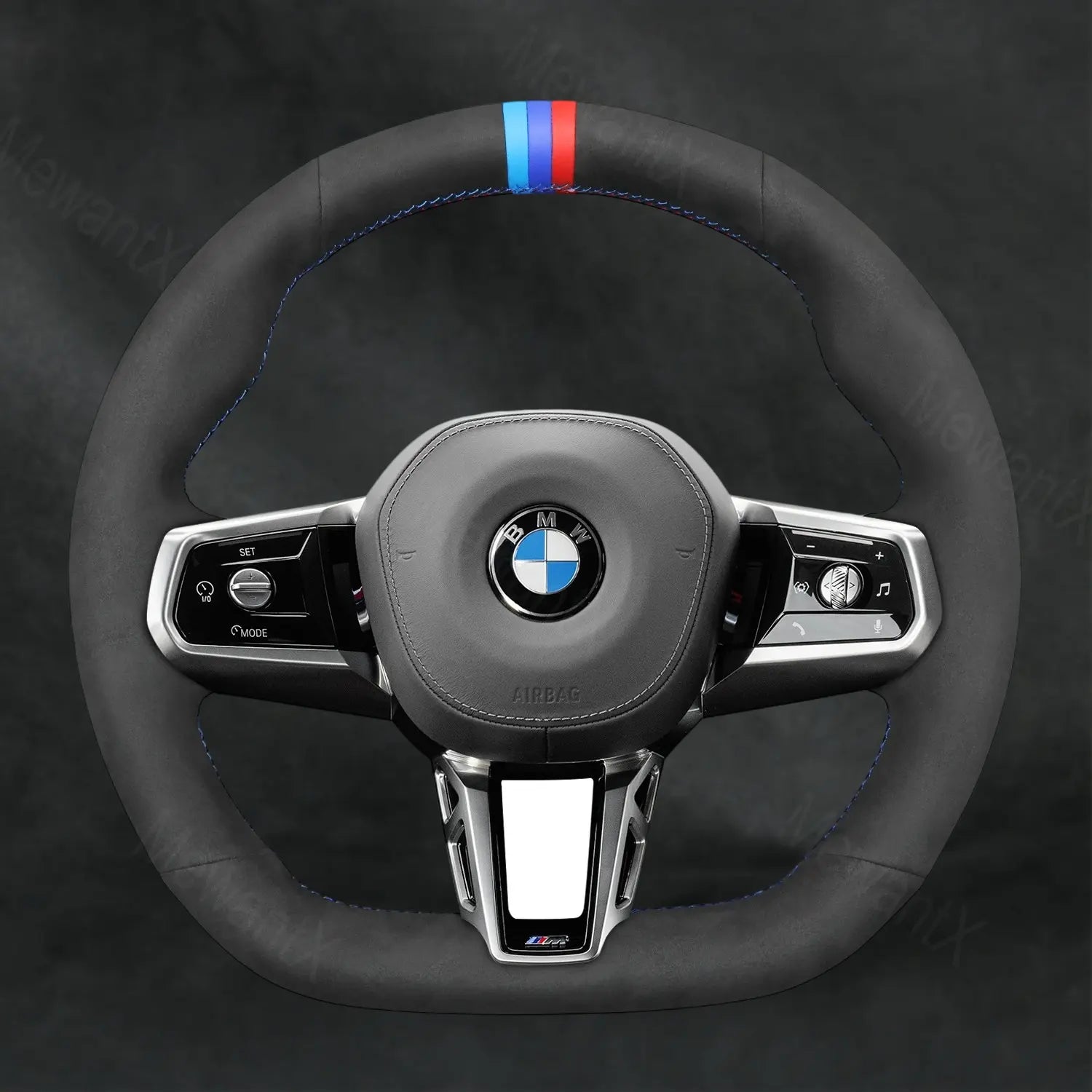 Steering Wheel Cover For BMW M Sport 7 Series G70 i7 G70 2022 - 2025 - Mewantx