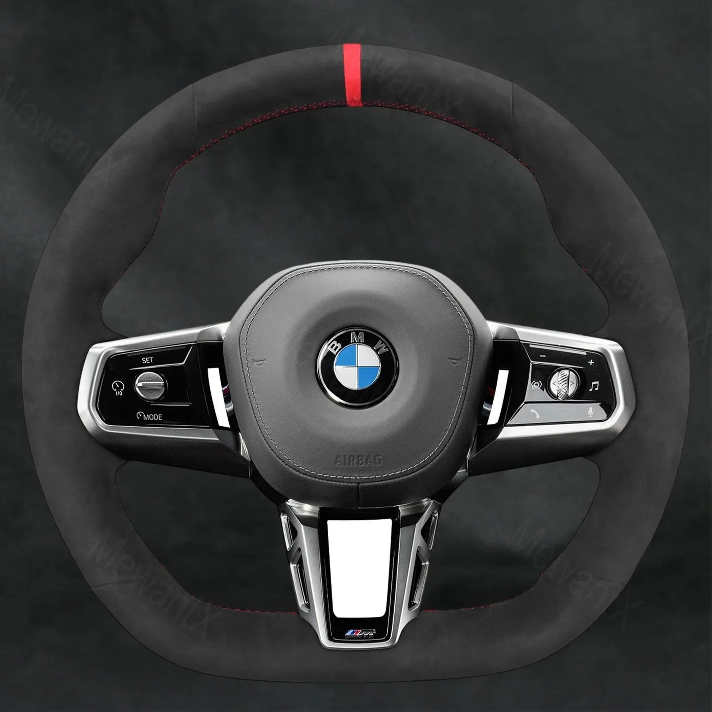 Steering Wheel Cover For BMW M Sport 7 Series G70 i7 G70 2022 - 2025 - Mewantx