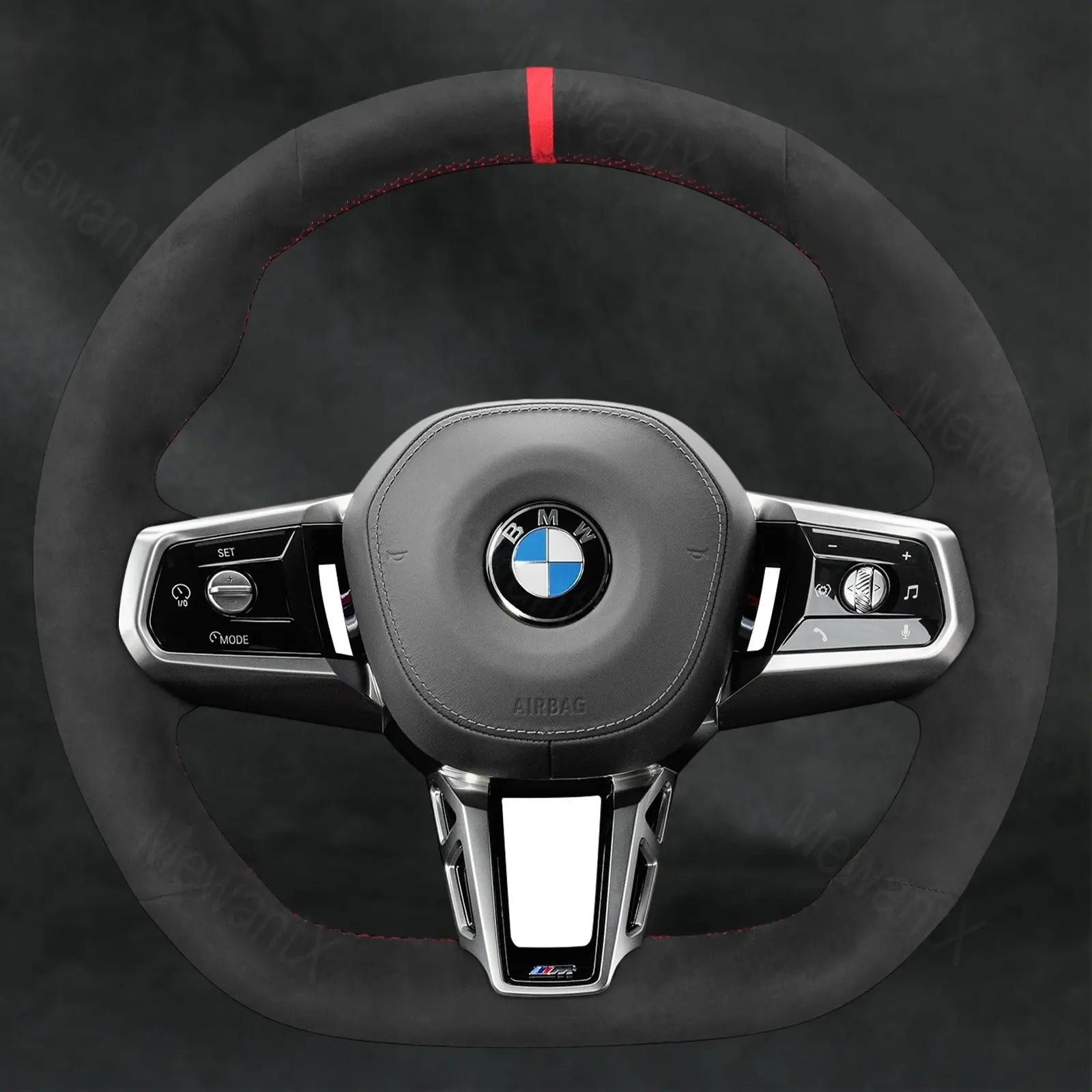 Steering Wheel Cover For BMW M Sport 7 Series G70 i7 G70 2022 - 2025 - Mewantx