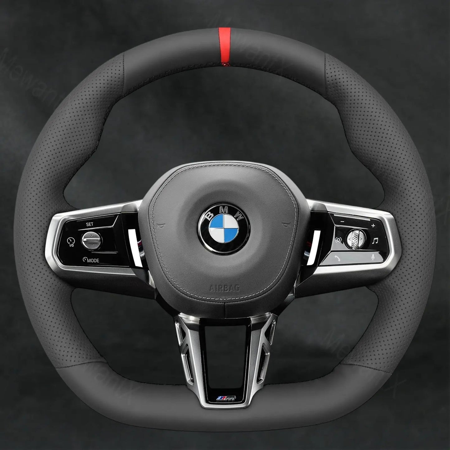 Steering Wheel Cover For BMW M Sport 7 Series G70 i7 G70 2022 - 2025 - Mewantx