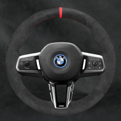 Steering Wheel Cover For BMW M Sport X1 iX1 U11 2022 - 2025 - Mewantx
