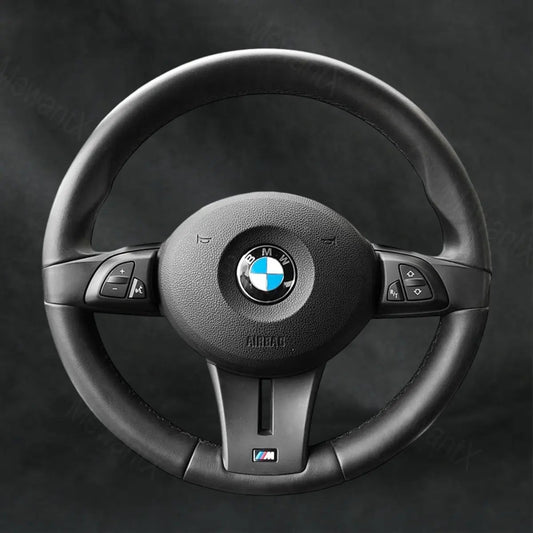Steering Wheel Cover For BMW M Z4 E85 Roadster Z4 E86 Coupe 2006 - 2008 - Mewantx