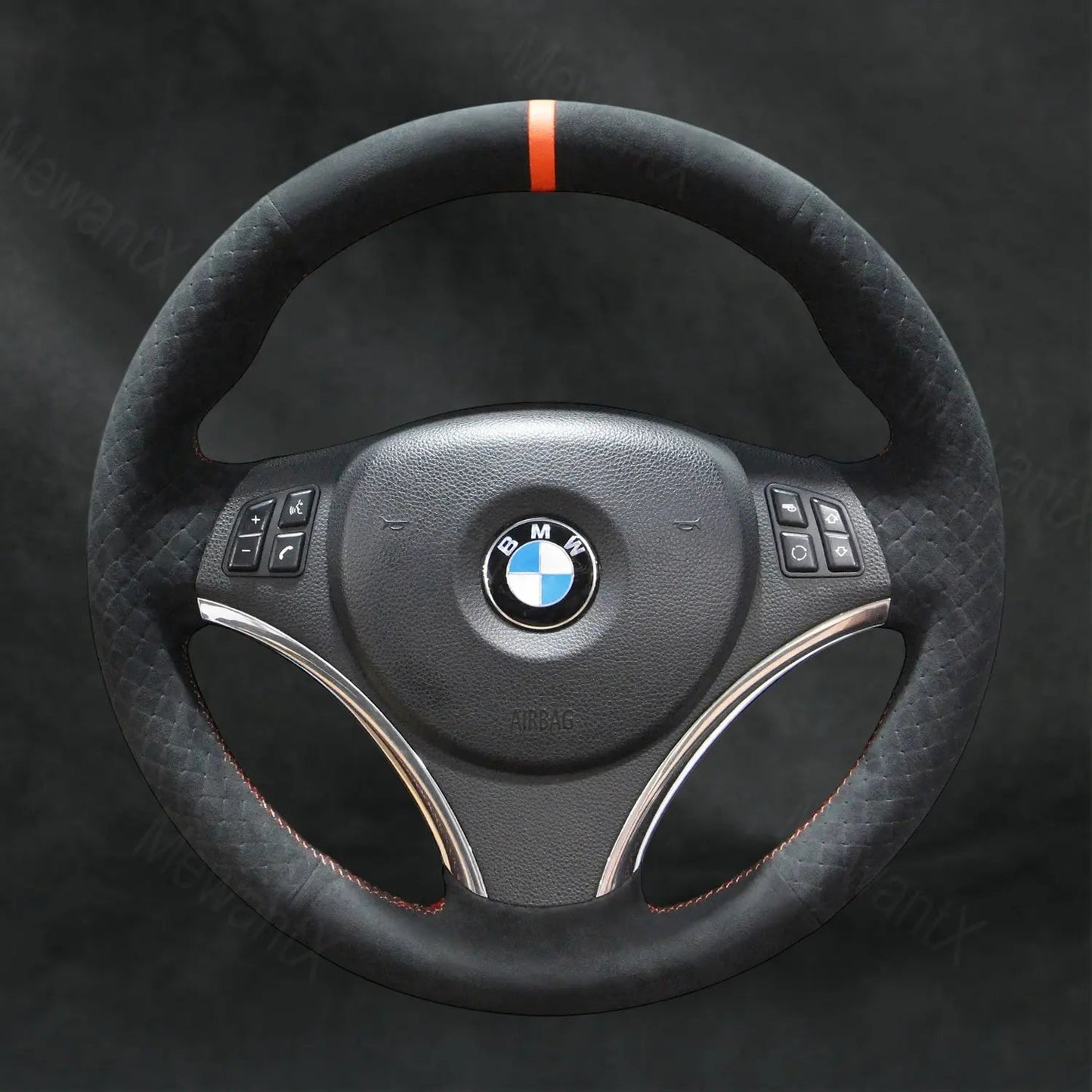 Steering Wheel Cover For BMW 3 Series E91 M3 E90 E92 E93 2005 - 2013 - Mewantx
