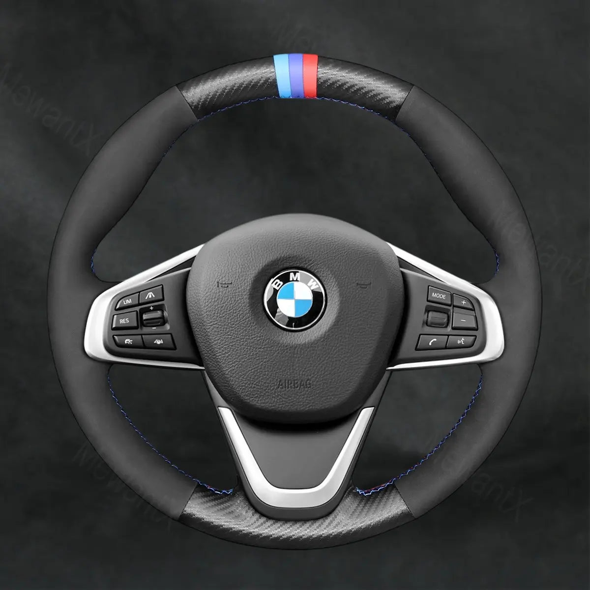 Steering Wheel Cover For BMW X1 F48 2016 - 2022 - Mewantx