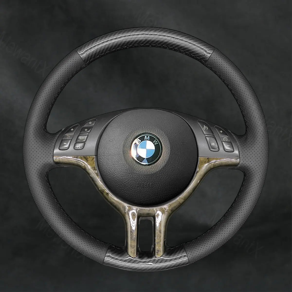Steering Wheel Cover For BMW X5 E53 1999 - 2003 - Mewantx