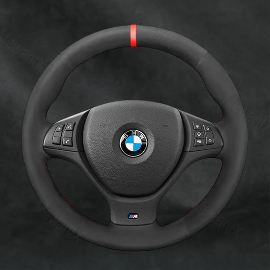 Steering Wheel Cover For BMW X6 E71 M Sport X6 M50d X6 M E71 2009 - 2014 - Mewantx
