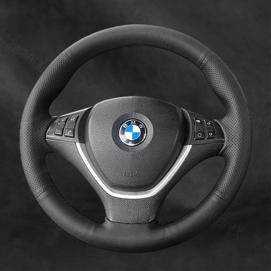 Steering Wheel Cover For BMW X6 E71 X6 E72 ActiveHybrid 2009 - 2010 - Mewantx