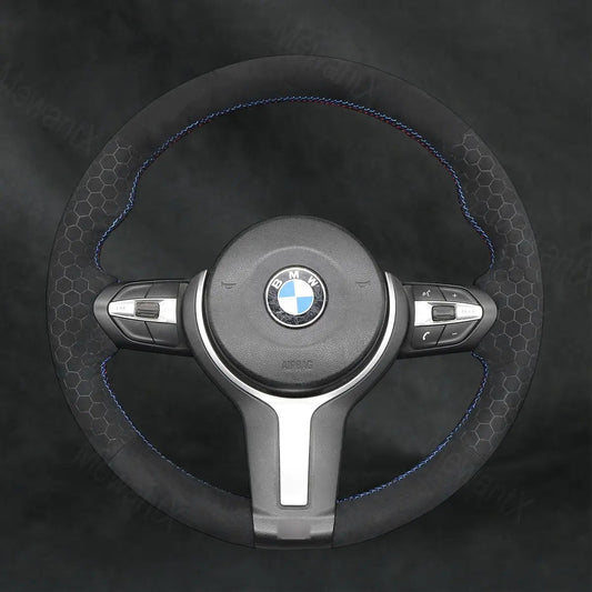 Steering Wheel Cover For BMW X6 F16 M50d 2015 - 2019 - Mewantx