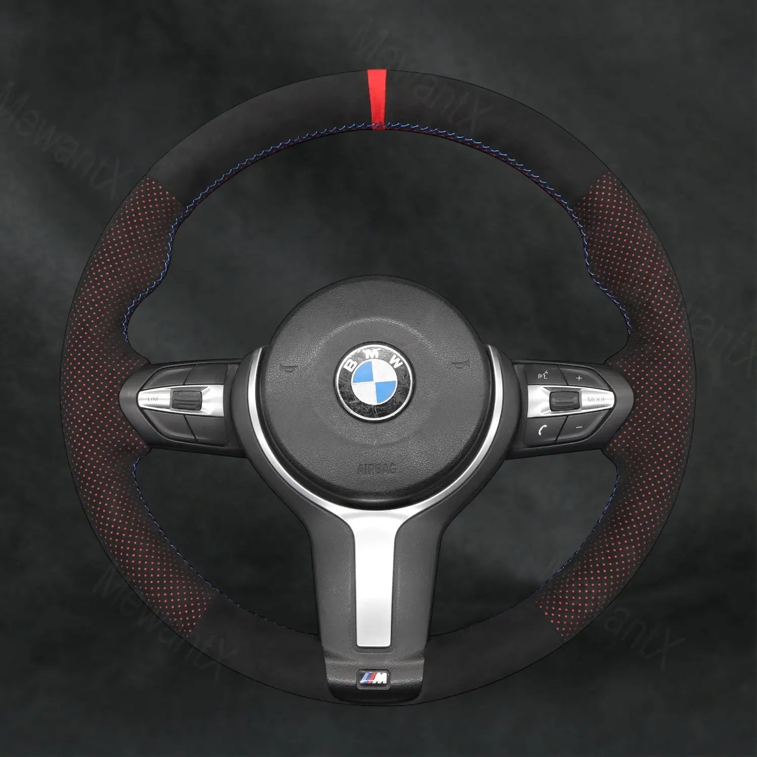 Steering Wheel Cover For BMW X6 F16 M50d 2015 - 2019 - Mewantx