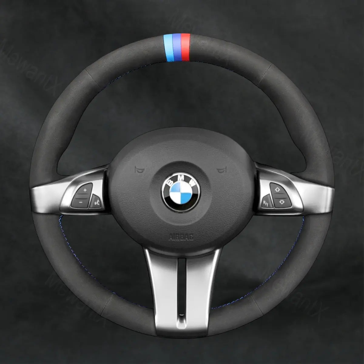 Steering Wheel Cover For BMW Z4 E85 Roadster Z4 E86 Coupe 2003 - 2008 - Mewantx