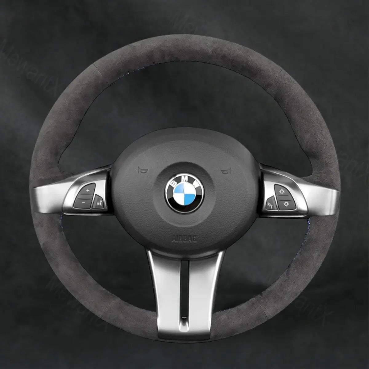 Steering Wheel Cover For BMW Z4 E85 Roadster Z4 E86 Coupe 2003 - 2008 - Mewantx