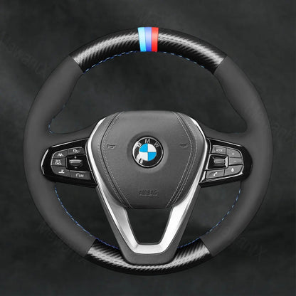 Steering Wheel Cover For BMW 5 Series G30 G31 2017 - 2025 - Mewantx