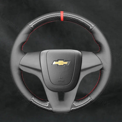 Steering Wheel Cover For Chevrolet Chevy Aveo 2011 - 2014 - Mewantx