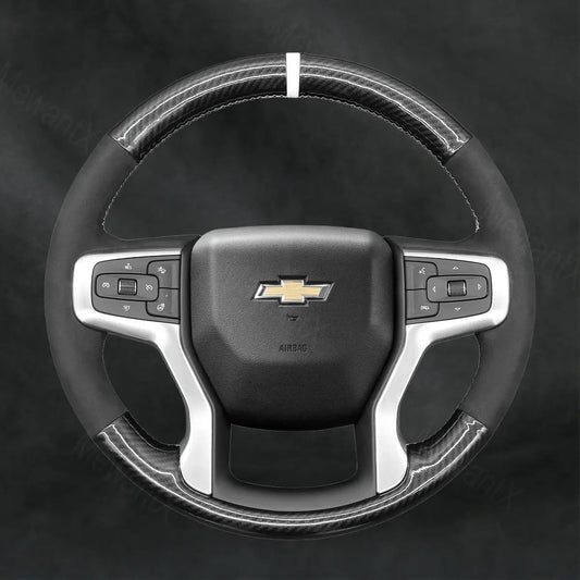 Steering Wheel Cover For Chevrolet Chevy Blazer 2021 - 2025 - Mewantx