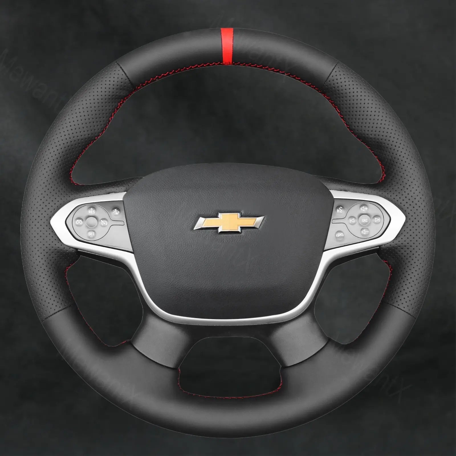 Steering Wheel Cover For Chevrolet Chevy Colorado 2015 - 2022 - Mewantx