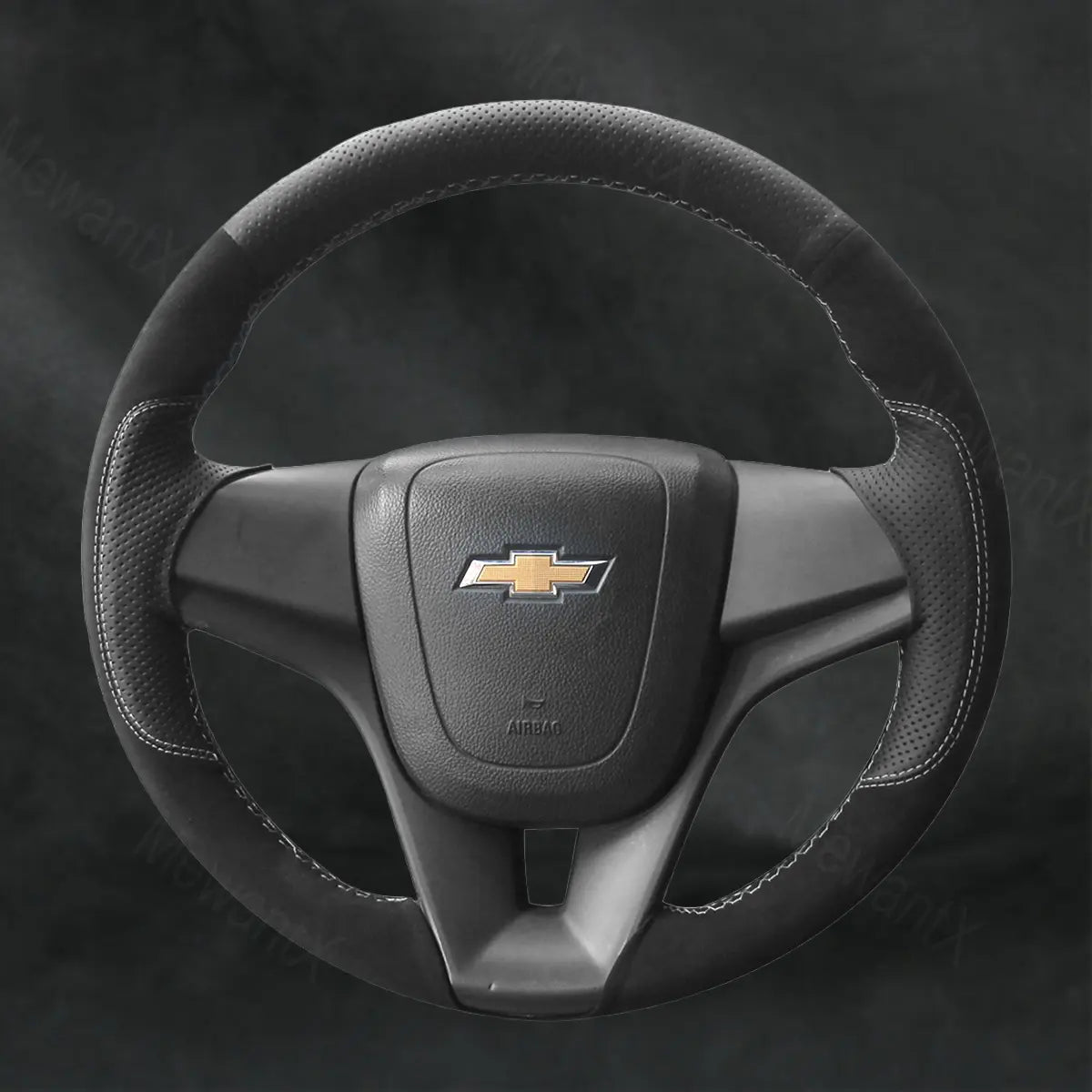 Steering Wheel Cover For Chevrolet Chevy Cruze 2009 - 2015 - Mewantx