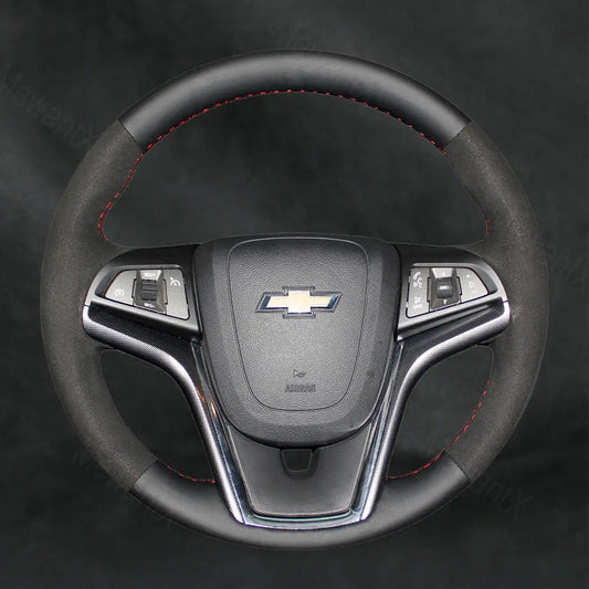 Steering Wheel Cover For Chevrolet Chevy Malibu 2013 - 2015 - Mewantx
