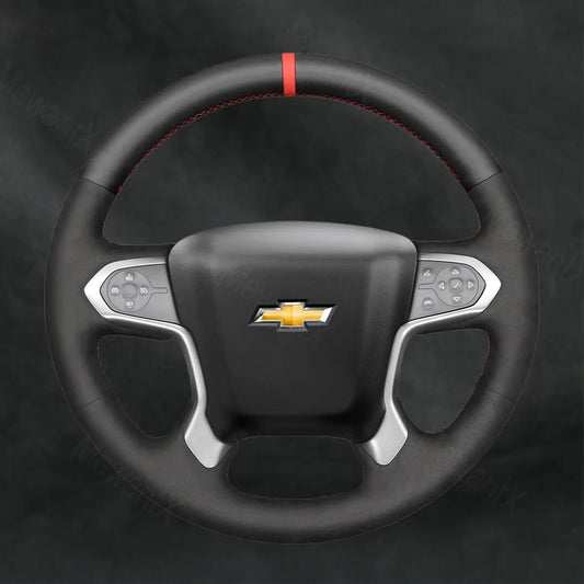Steering Wheel Cover For Chevrolet Chevy Silverado 1500 LD 2500 3500 4500HD 5500HD 6500HD 2019 - 2025 - Mewantx