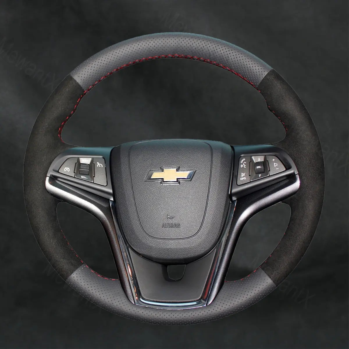 Steering Wheel Cover For Chevrolet Chevy Sonic 2012 - Mewantx