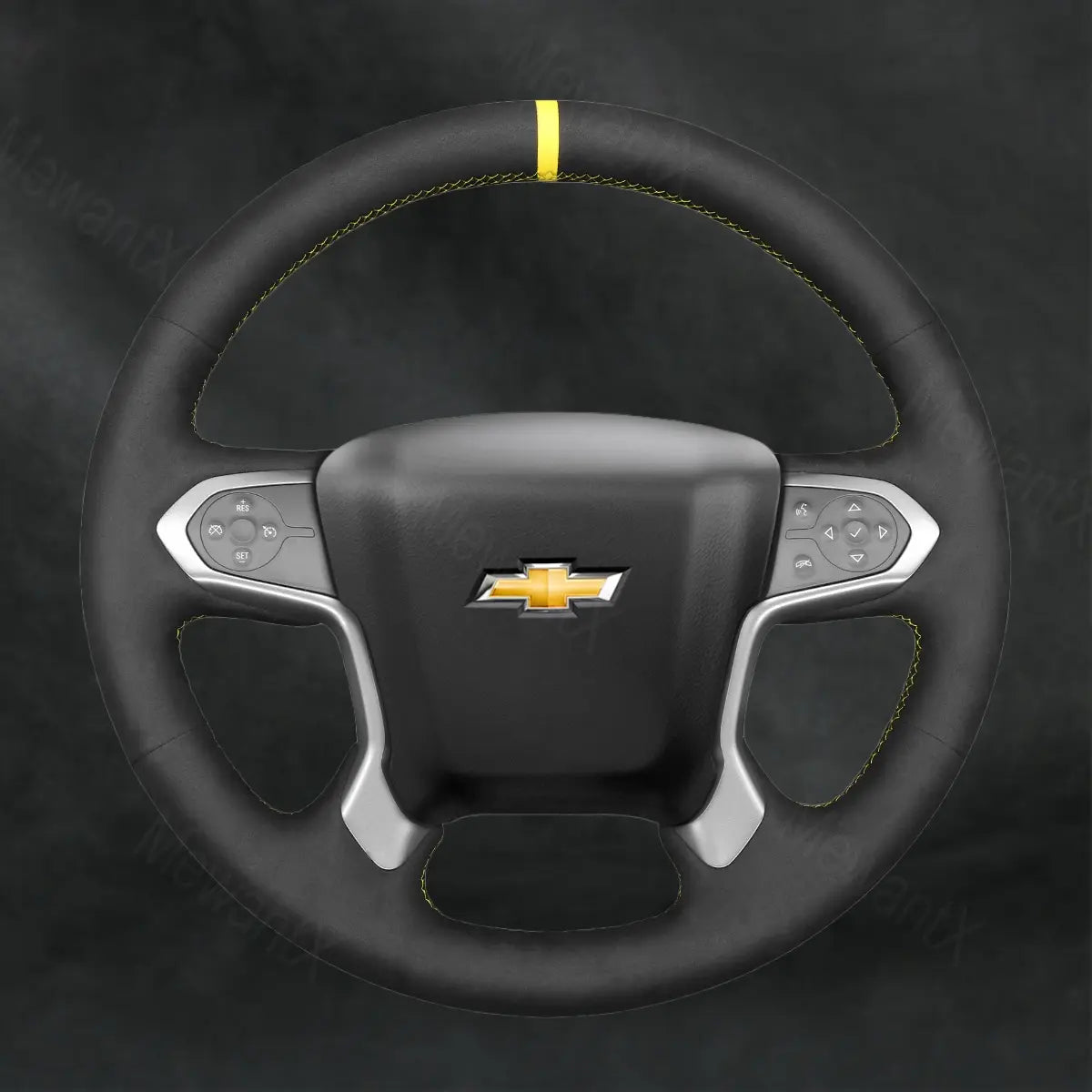 Steering Wheel Cover For Chevrolet Chevy Suburban 2015 - 2019 - Mewantx