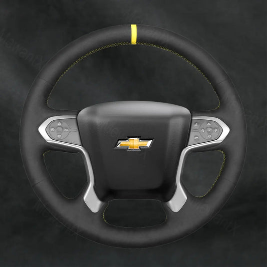Steering Wheel Cover For Chevrolet Chevy Suburban 2015 - 2019 - Mewantx