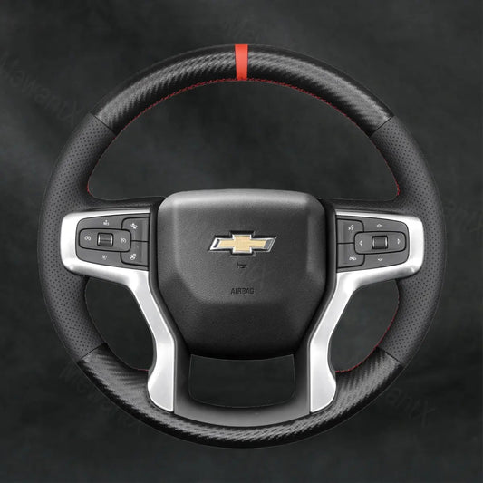 Steering Wheel Cover For Chevrolet Chevy Suburban 2021 - 2023 - Mewantx