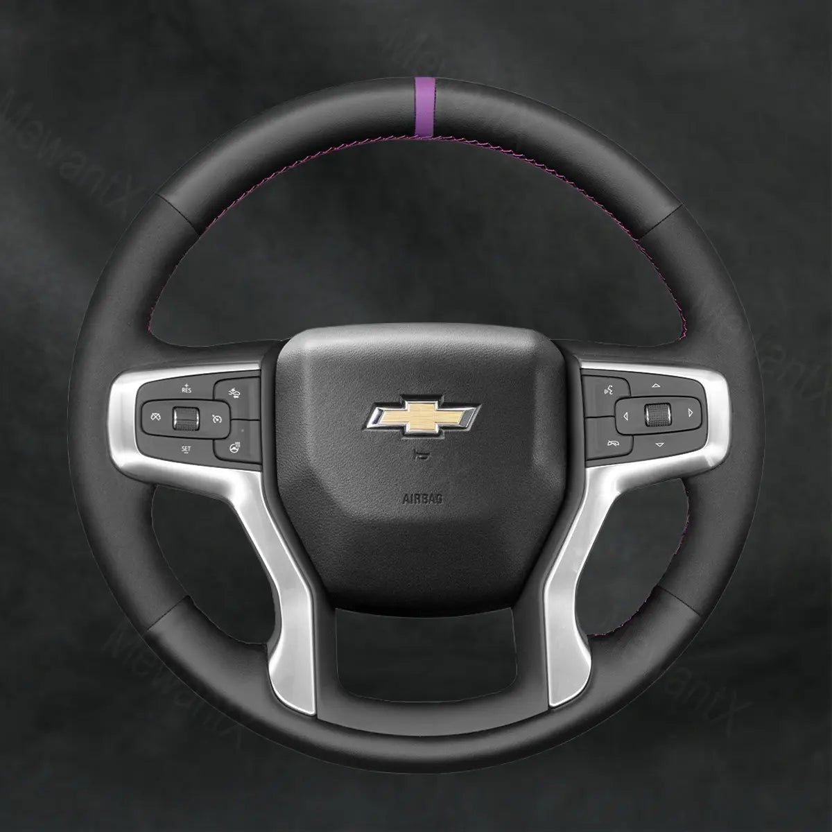 Steering Wheel Cover For Chevrolet Chevy Tahoe 2021 - 2025 - Mewantx