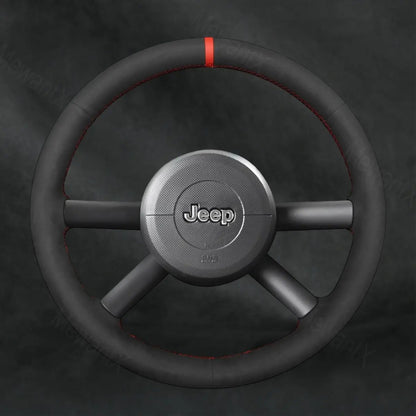 Steering Wheel Cover For Jeep Wrangler JK 2007 - 2011 - Mewantx