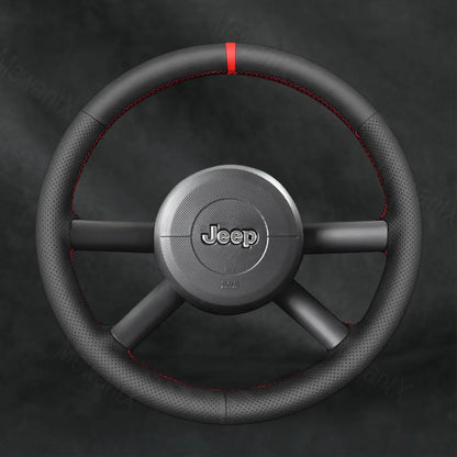 Steering Wheel Cover For Jeep Wrangler JK 2007 - 2011 - Mewantx