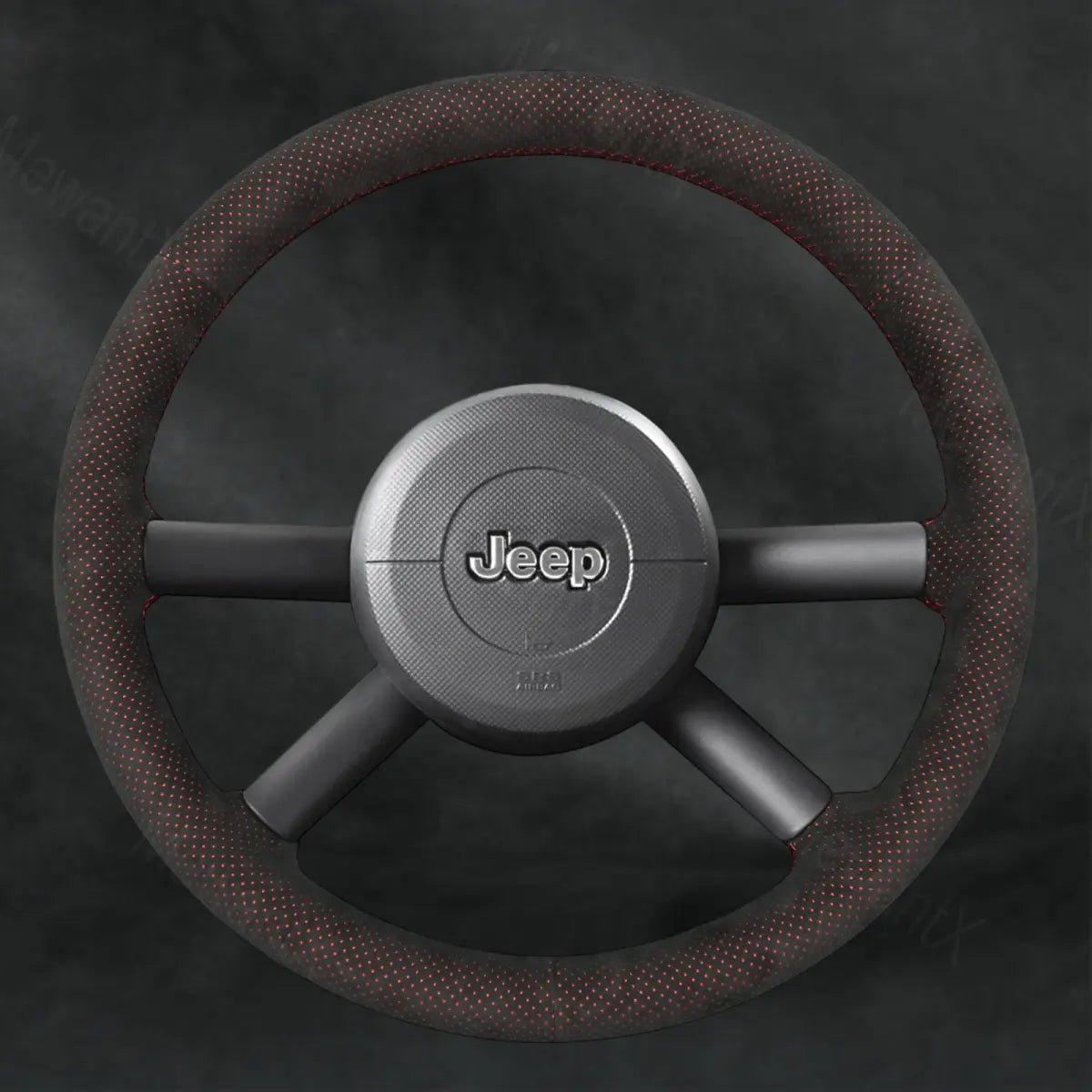 Steering Wheel Cover For Jeep Wrangler JK 2007 - 2011 - Mewantx