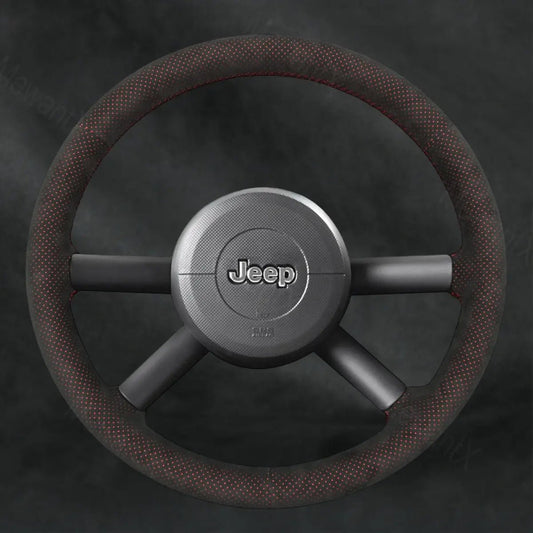 Steering Wheel Cover For Jeep Wrangler JK 2007 - 2011 - Mewantx