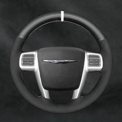 Steering Wheel Cover For Chrysler Town and Country Town & Country 2011 - 2016 - Mewantx