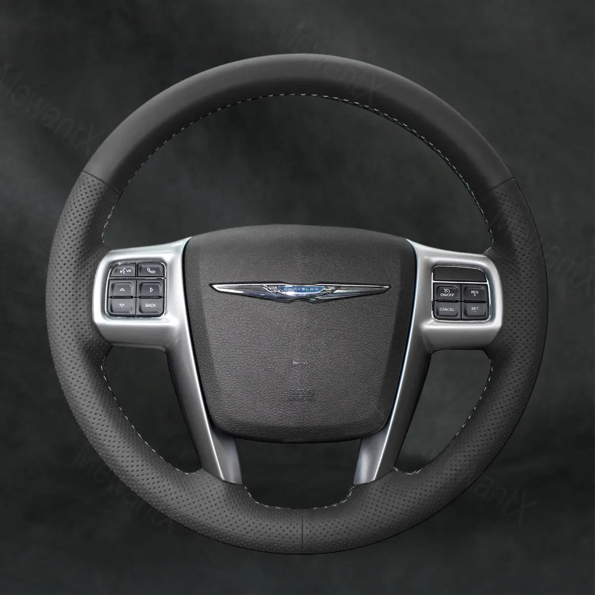 Steering Wheel Cover For Chrysler Town and Country Town & Country 2011 - 2016 - Mewantx