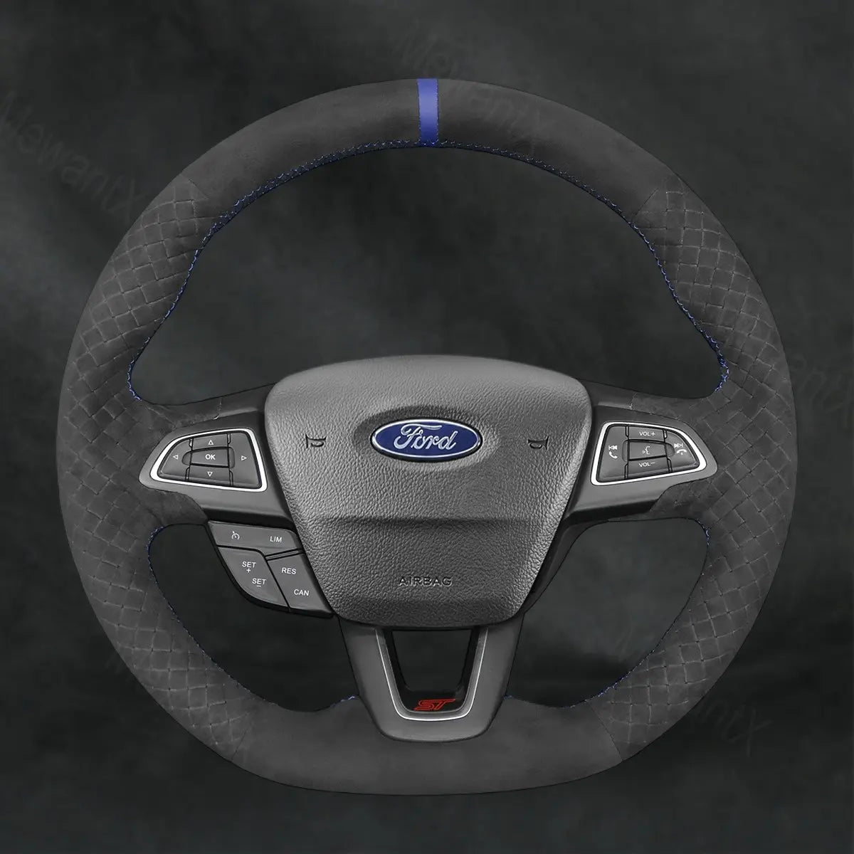 Steering Wheel Cover For Ford Ecosport ST - Line 2017 - 2023 - Mewantx