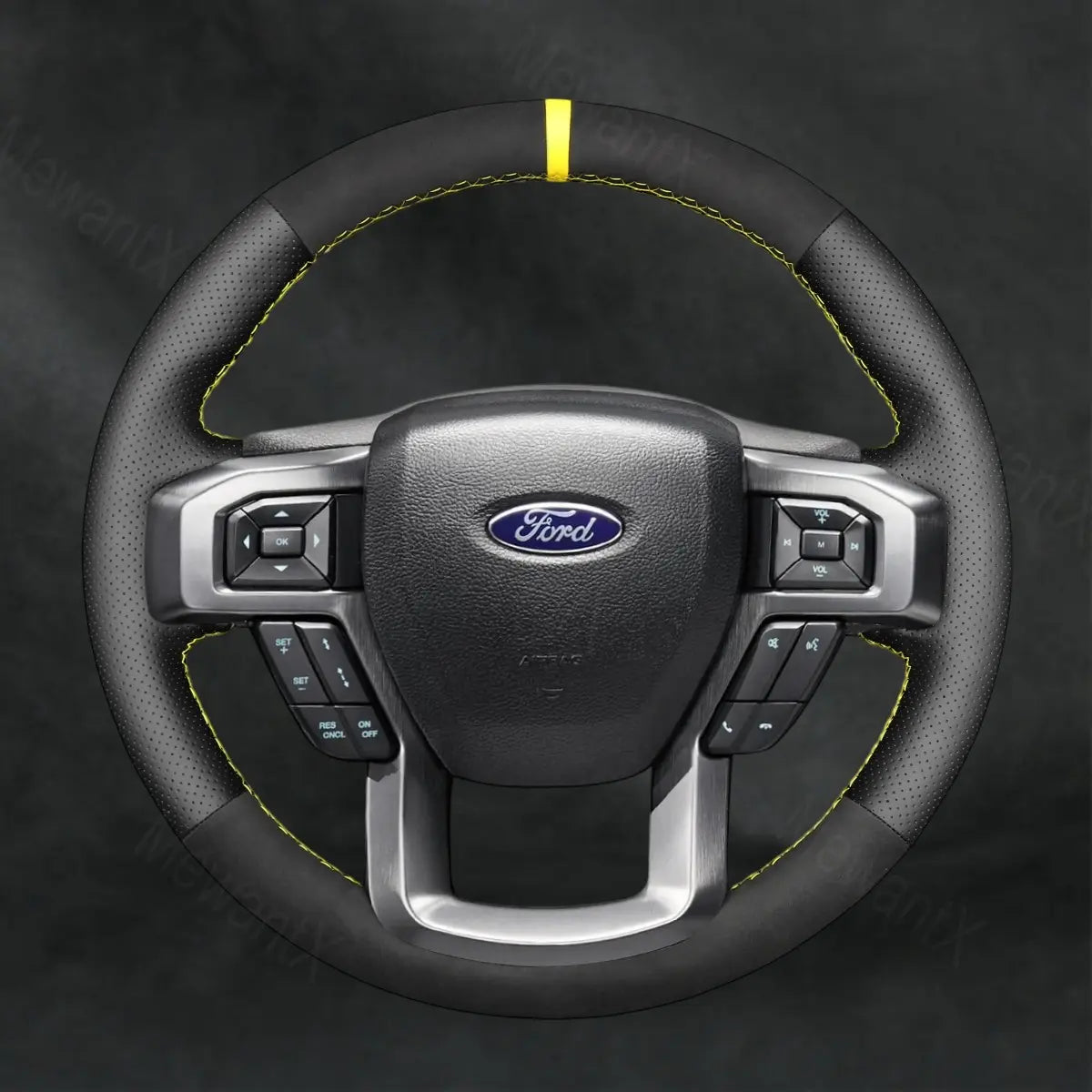Steering Wheel Cover For Ford F - 150 F150 2015 - 2021 - Mewantx
