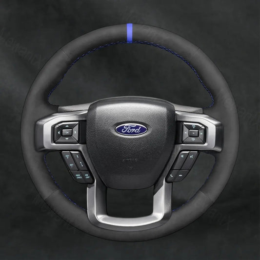Steering Wheel Cover For Ford F - 150 F150 2015 - 2021 - Mewantx