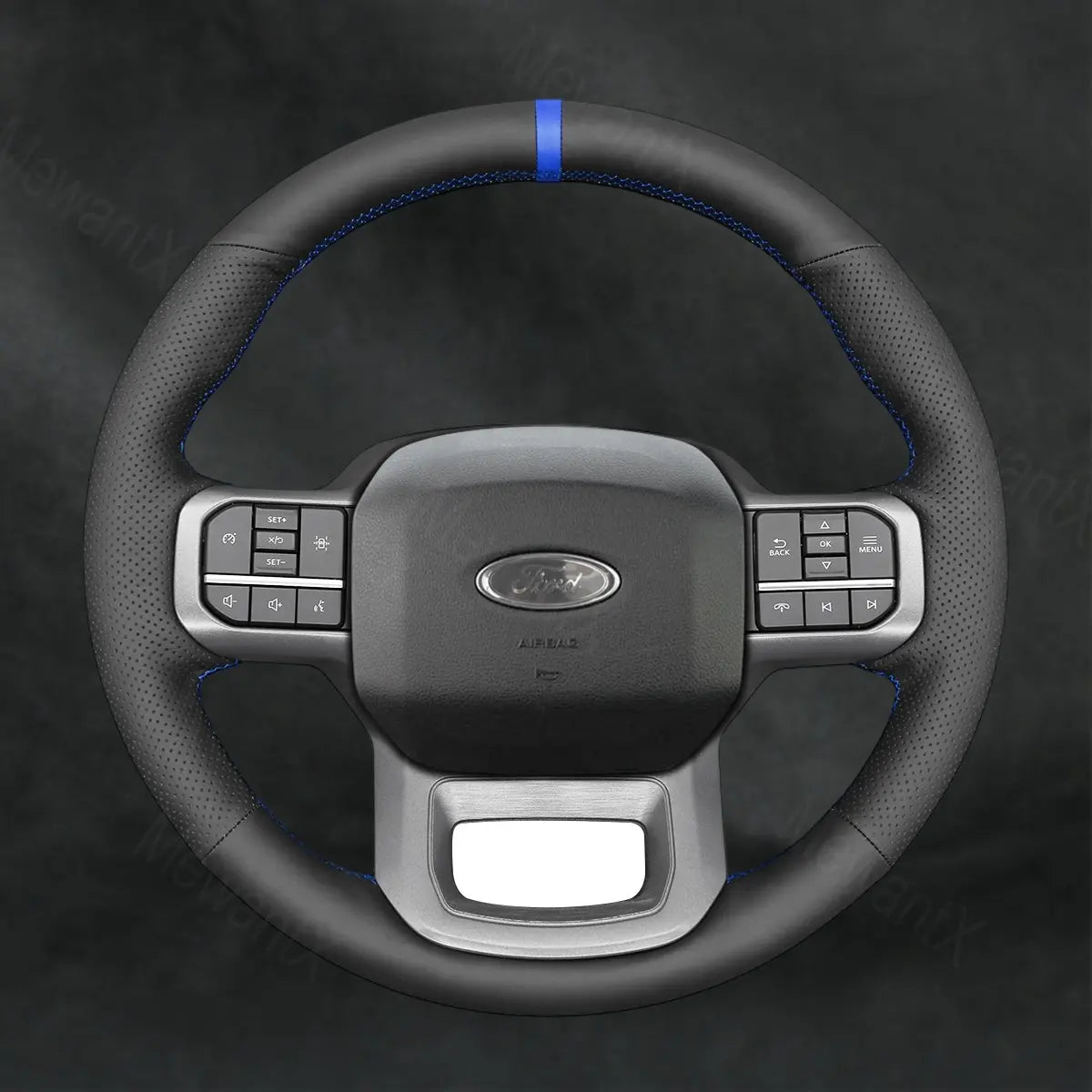 Steering Wheel Cover For Ford F - 150 F150 Lightning 2022 - 2025 - Mewantx