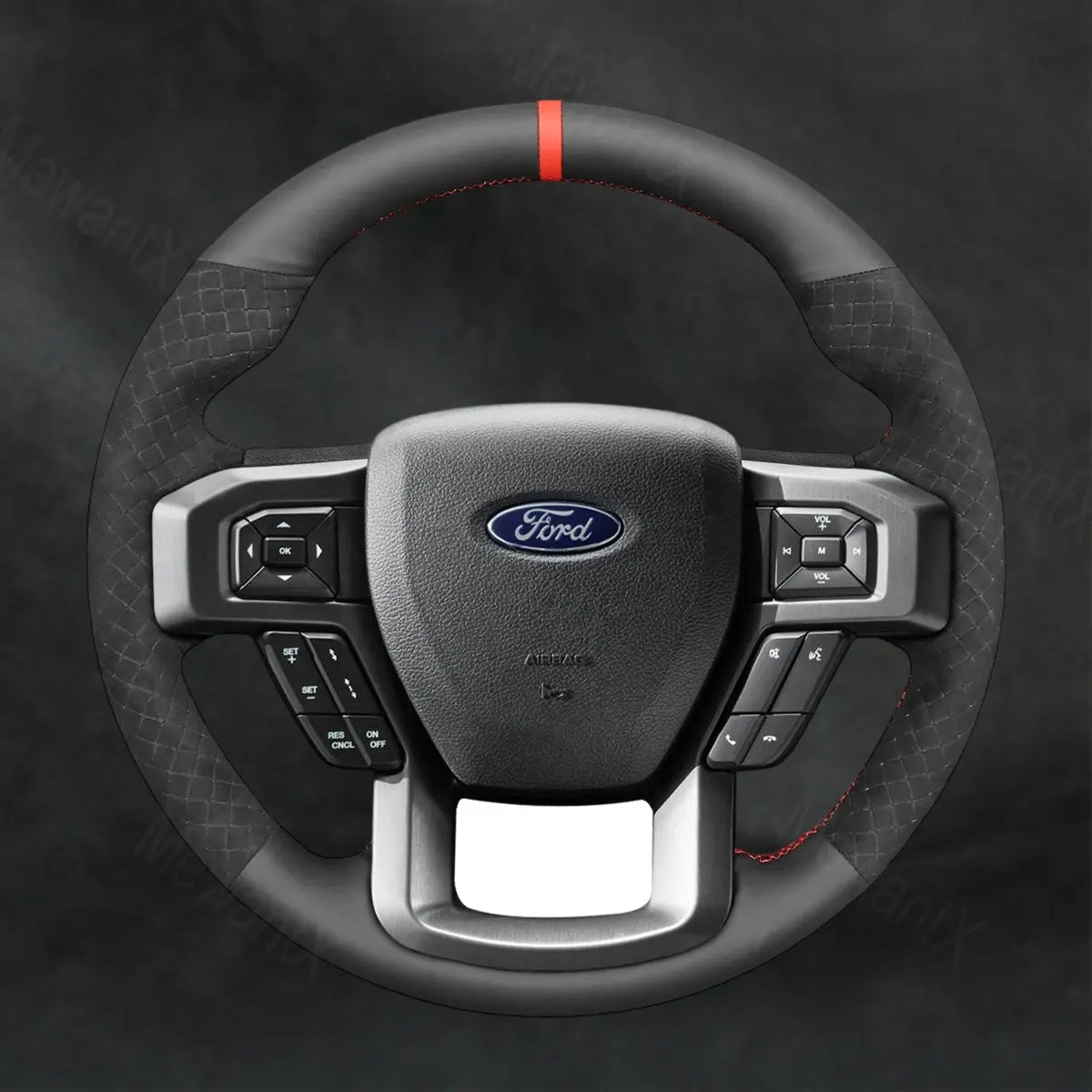 Steering Wheel Cover For Ford F - 150 F150 Raptor 2015 - 2021 - Mewantx