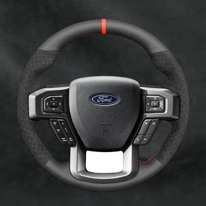Steering Wheel Cover For Ford F - 150 F150 Raptor 2015 - 2021 - Mewantx