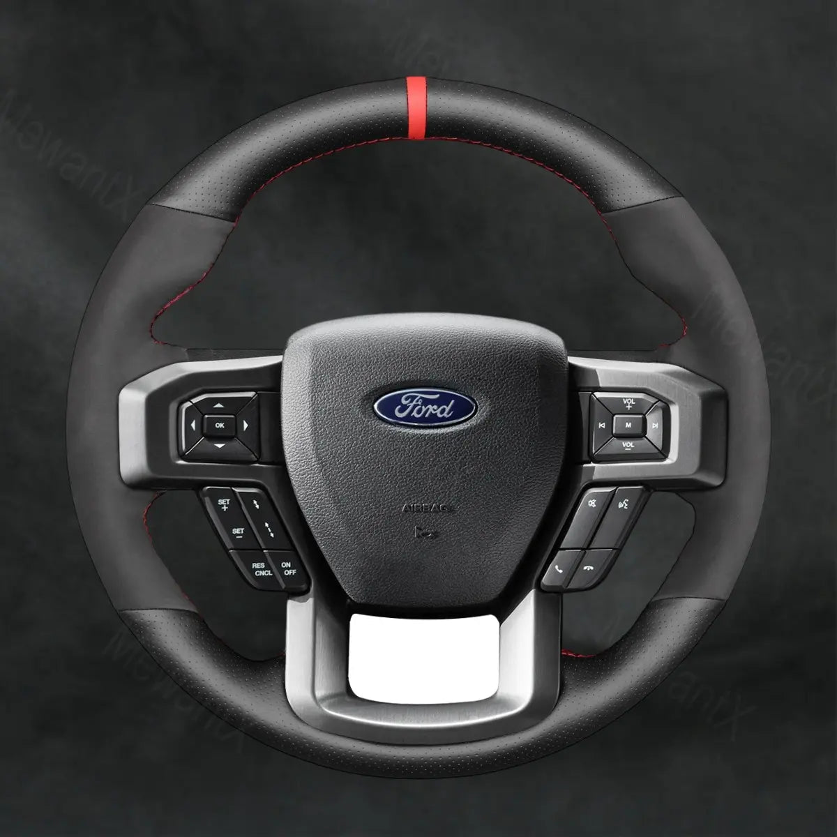 Steering Wheel Cover For Ford F - 150 F150 Raptor 2015 - 2021 - Mewantx