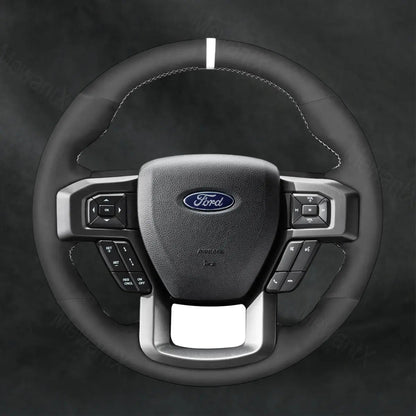Steering Wheel Cover For Ford F - 150 F150 Raptor 2015 - 2021 - Mewantx