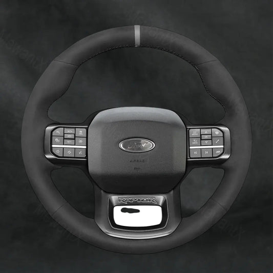 Steering Wheel Cover For Ford F - 150 F150 Raptor 2021 - 2025 - Mewantx