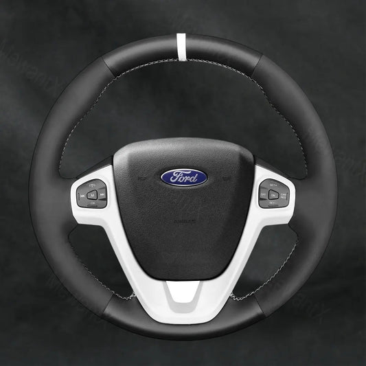 Steering Wheel Cover For Ford Fiesta 2011 - 2019 - Mewantx