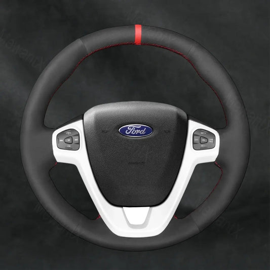 Steering Wheel Cover For Ford Fiesta 2011 - 2019 - Mewantx