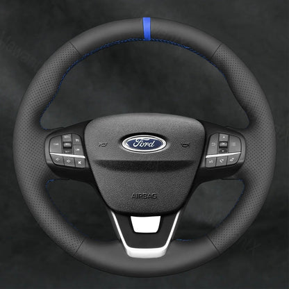 Steering Wheel Cover For Ford Fiesta MK7 2017 - 2025 - Mewantx