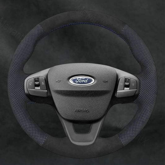 Steering Wheel Cover For Ford Fiesta MK8 2017 - 2023 - Mewantx