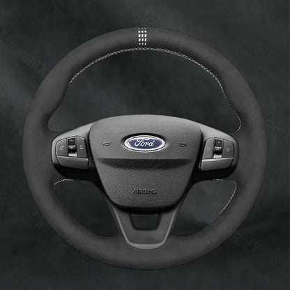 Steering Wheel Cover For Ford Fiesta MK8 2017 - 2023 - Mewantx