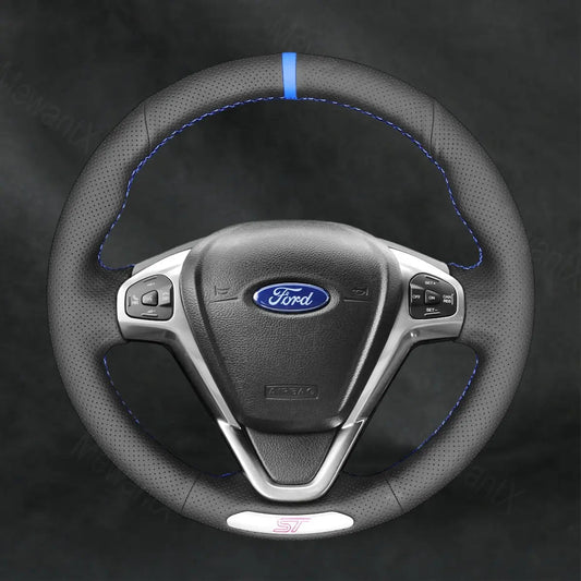 Steering Wheel Cover For Ford Fiesta ST 2012 - 2017 - Mewantx