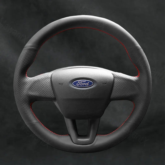 Steering Wheel Cover For Ford Focus 3 2015 - 2018 - Mewantx