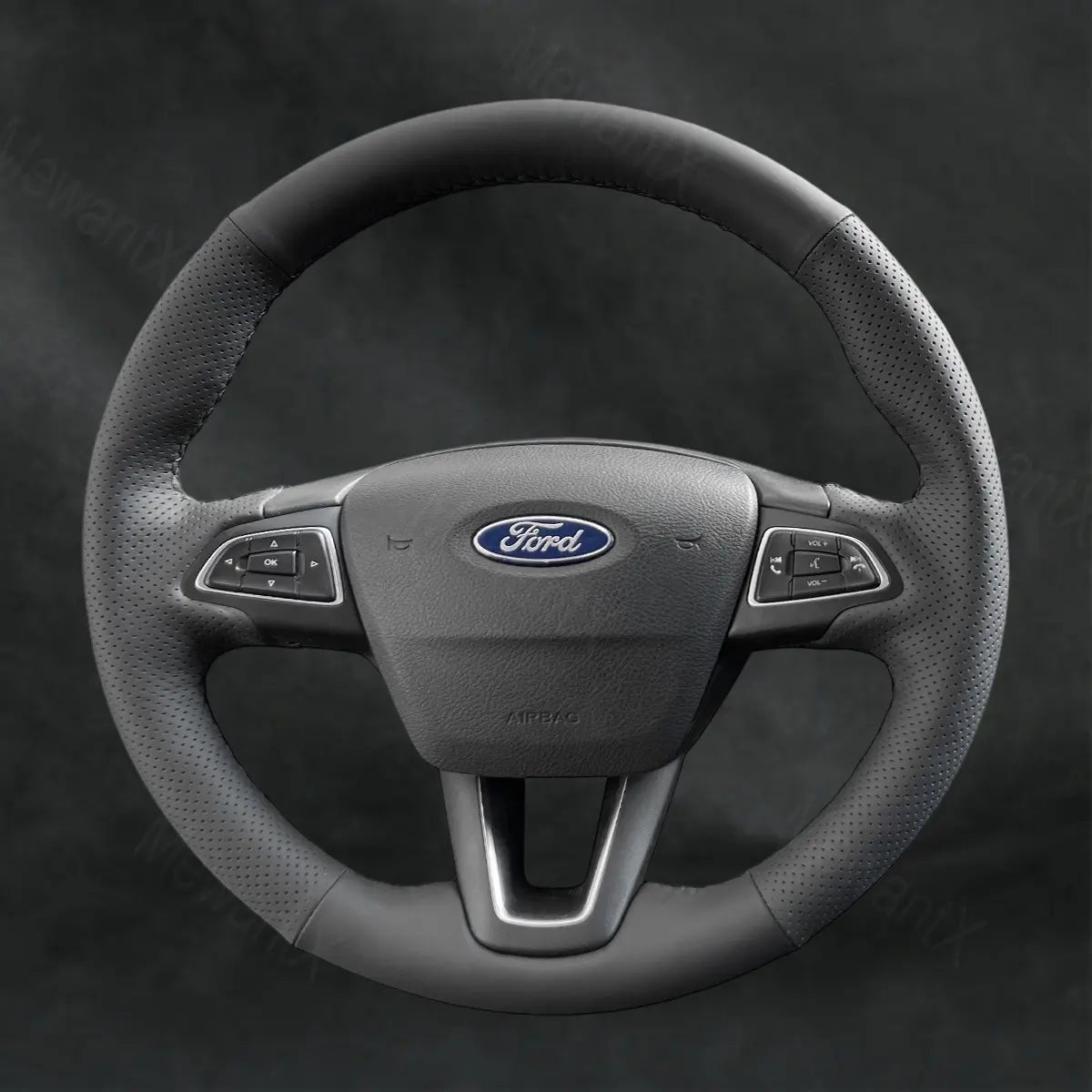 Steering Wheel Cover For Ford Focus MK3 2015 - 2018 - Mewantx